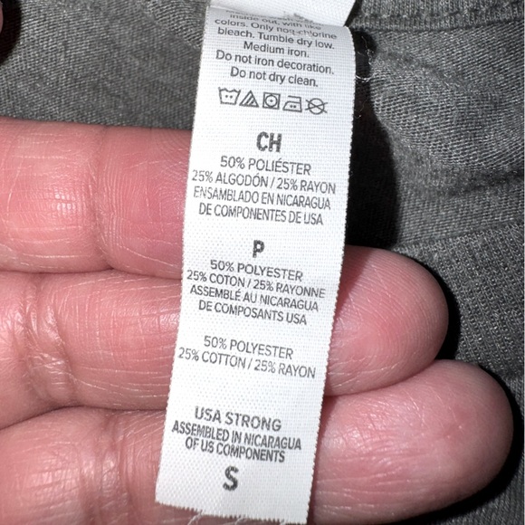 Magnolia Waco Texas Gray Short Sleeve Tee Size Small - Picture 4 of 4